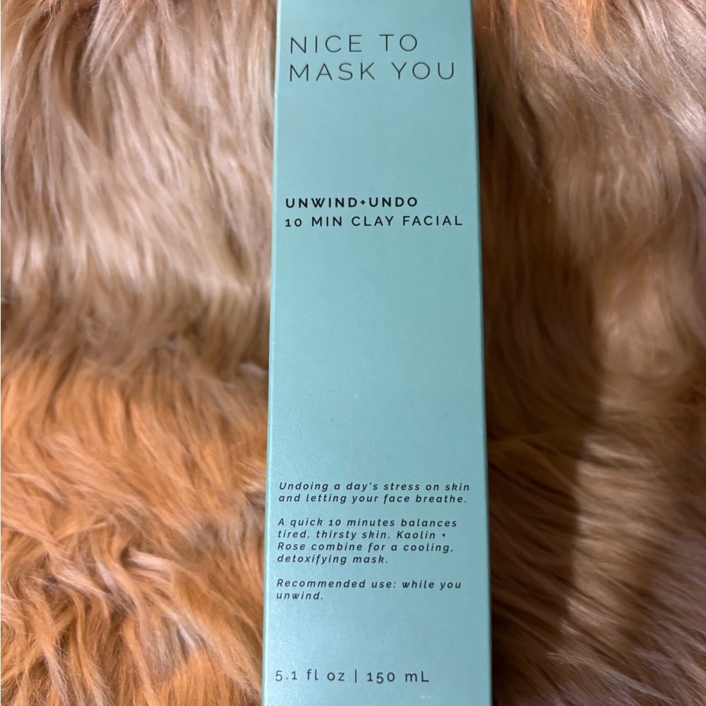 Sun + Moon | Nice To Mask You - Unwind + Undo | 10-minute Mask